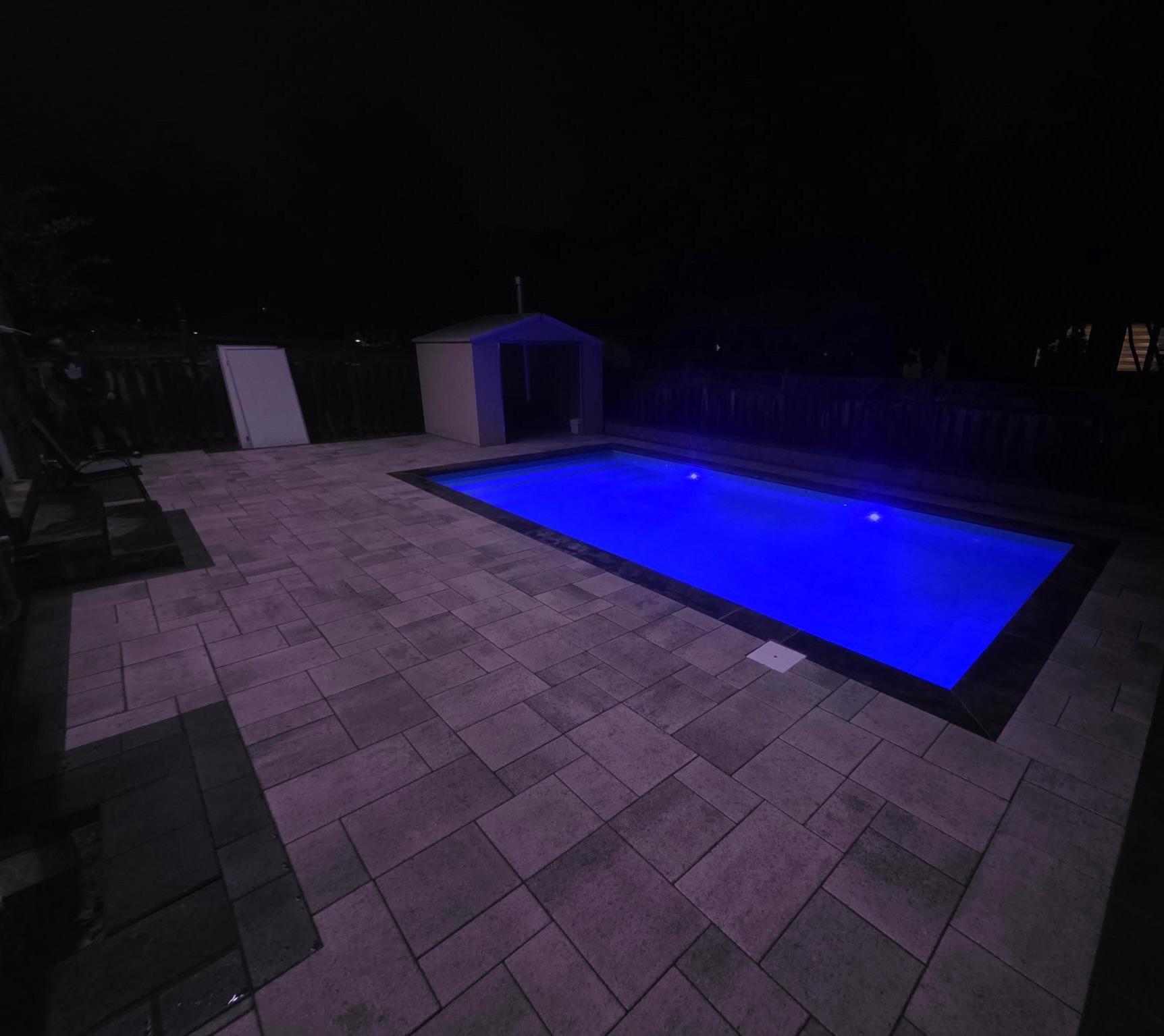 Luxury backyard transformation with custom pool and landscaping by Diamond Stone